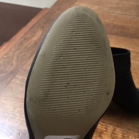 Black 1” heel booties - Picture 3 of 7